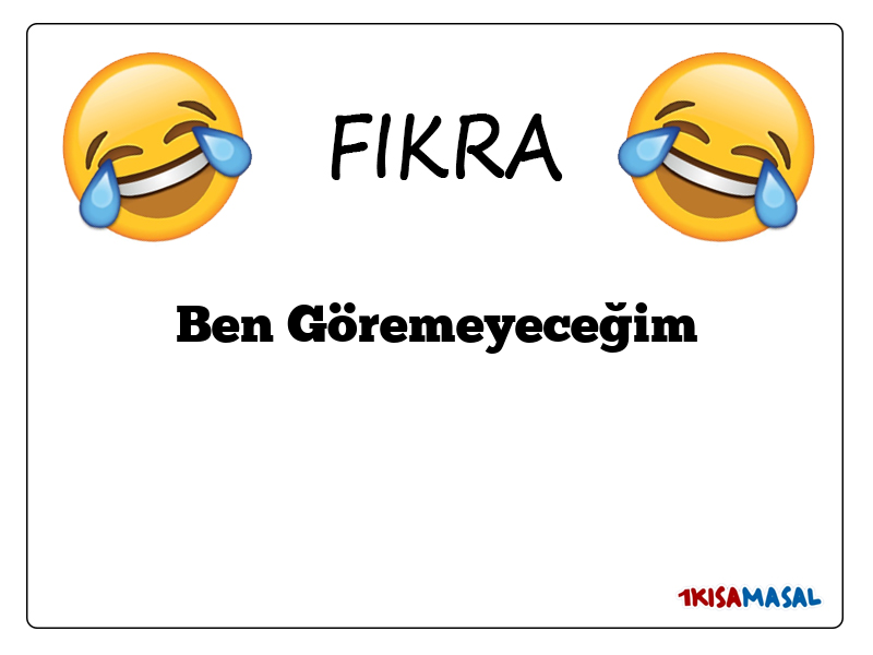 Ben Göremeyeceğim