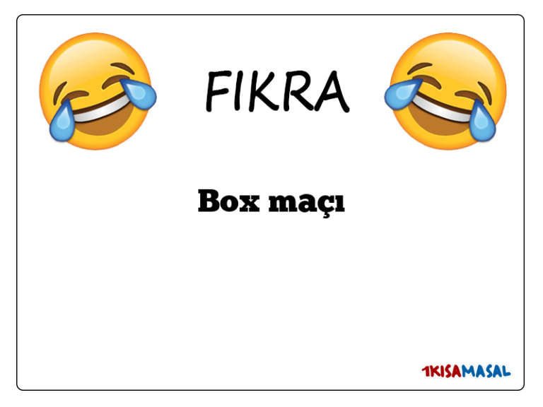 Box maçı