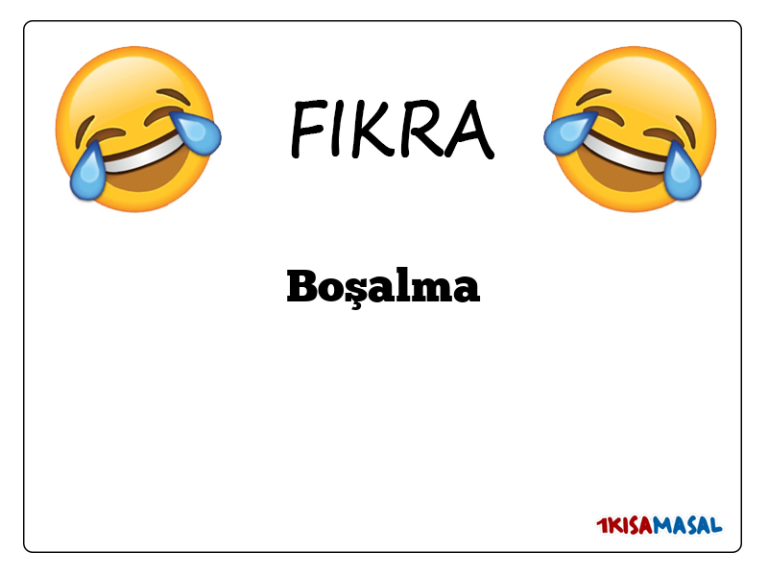 Boşalma