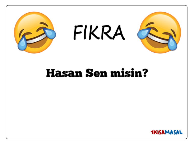 Hasan Sen misin?