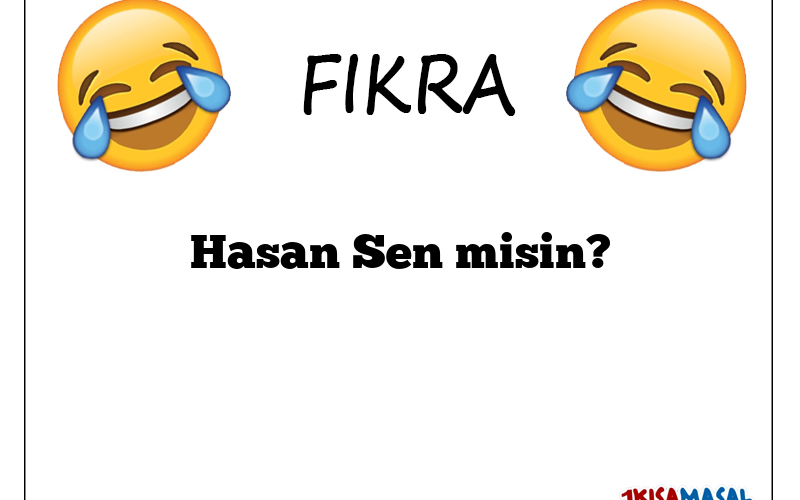 Hasan Sen misin?