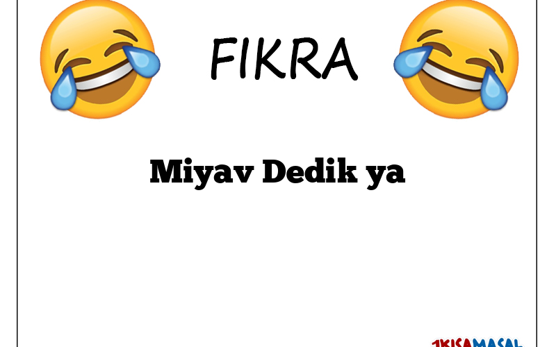 Miyav Dedik ya