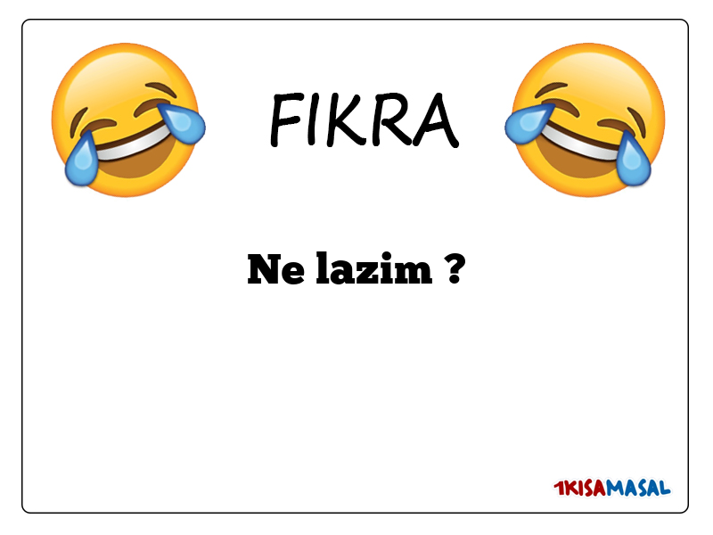 Ne lazim ?