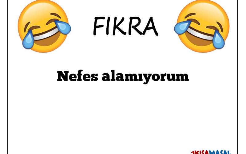 Nefes alamıyorum