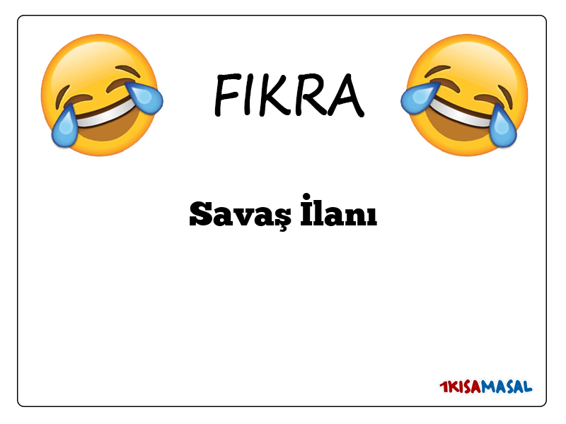 Savaş İlanı