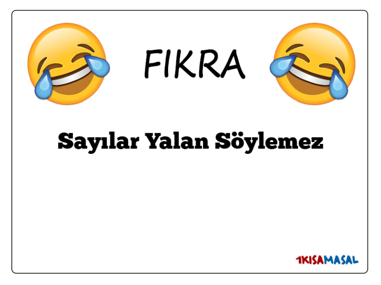 Sayılar Yalan Söylemez