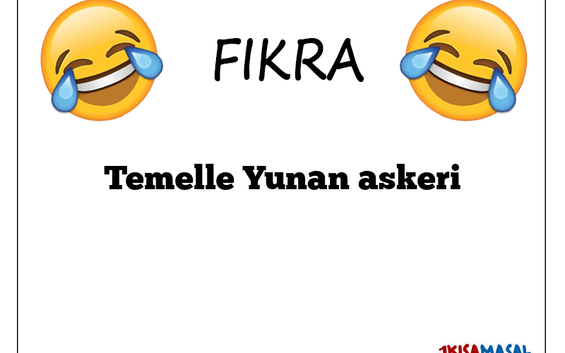 Temelle Yunan askeri